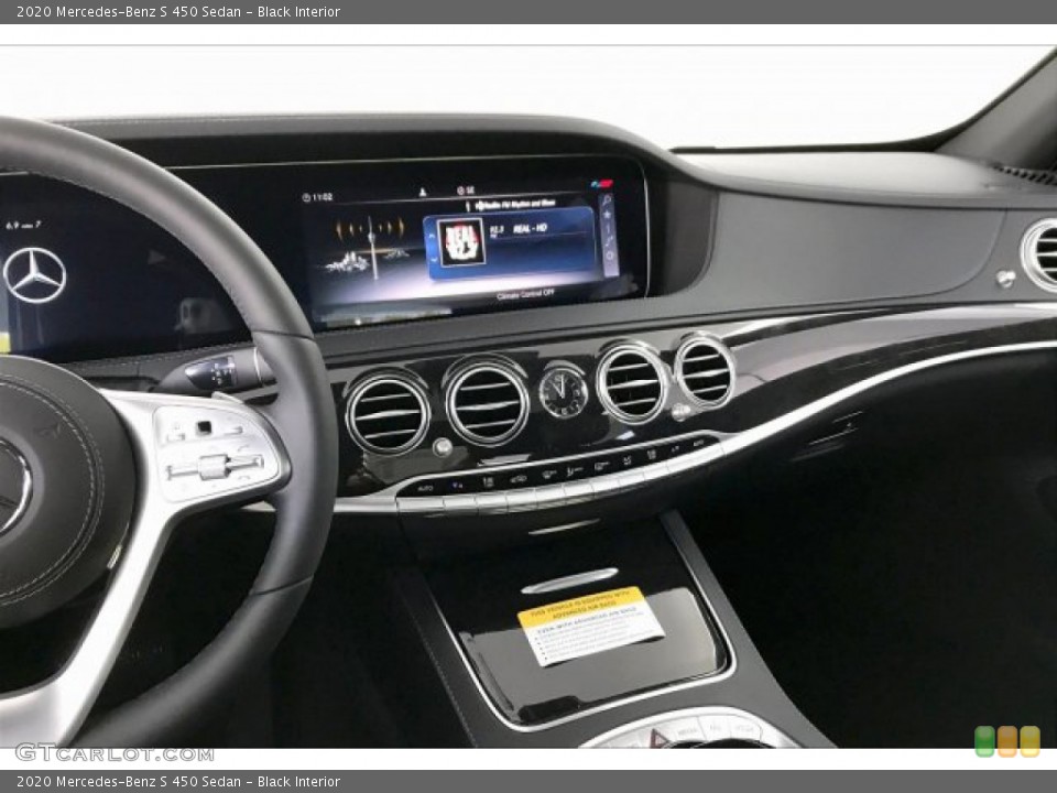 Black Interior Controls for the 2020 Mercedes-Benz S 450 Sedan #136454430