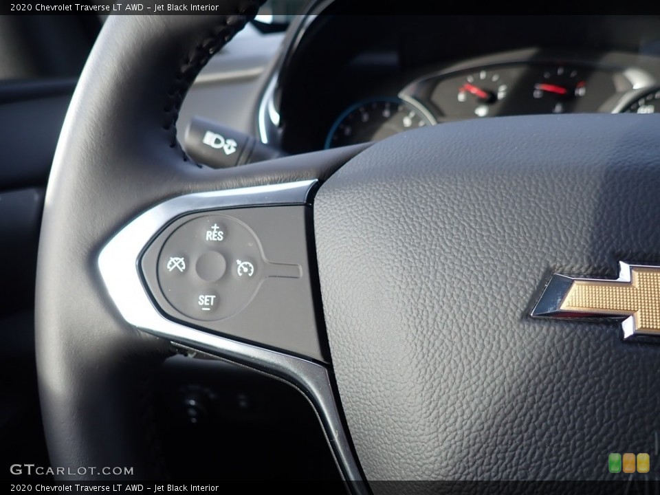 Jet Black Interior Steering Wheel for the 2020 Chevrolet Traverse LT AWD #136455021