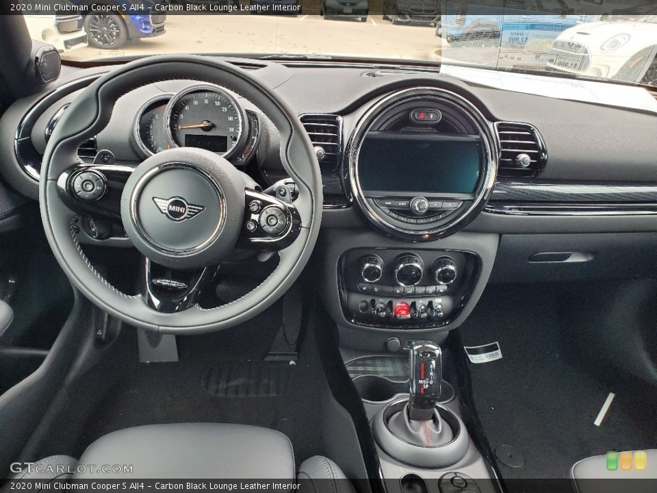 Carbon Black Lounge Leather Interior Dashboard for the 2020 Mini Clubman Cooper S All4 #136455036