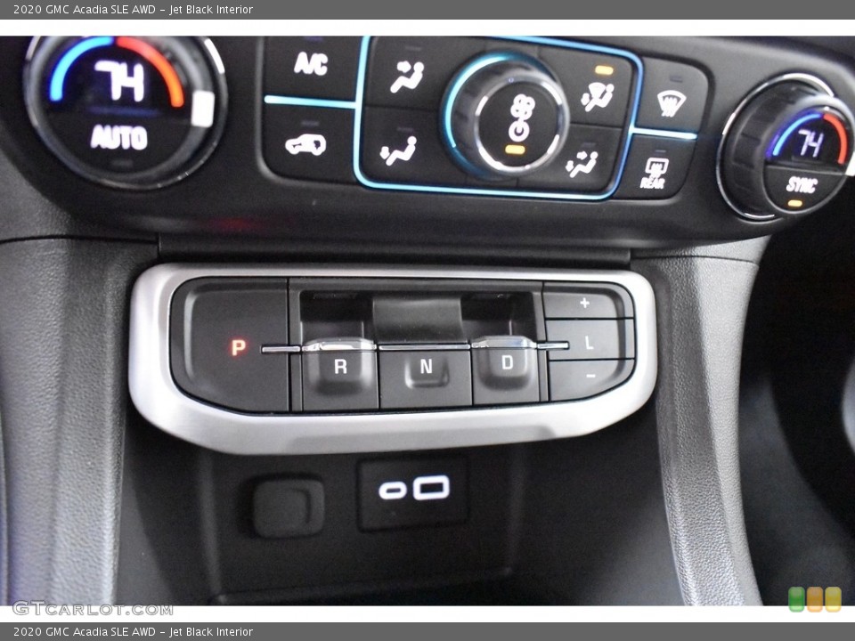 Jet Black Interior Transmission for the 2020 GMC Acadia SLE AWD #136456590
