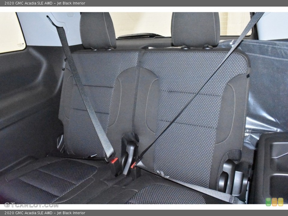 Jet Black Interior Rear Seat for the 2020 GMC Acadia SLE AWD #136456710