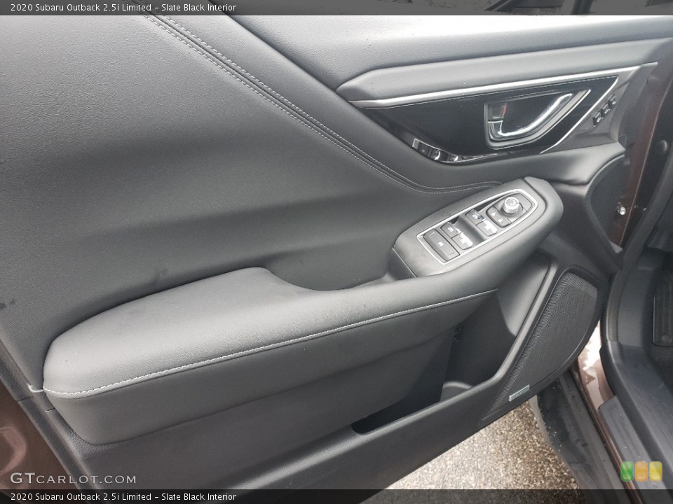 Slate Black Interior Door Panel for the 2020 Subaru Outback 2.5i Limited #136457295