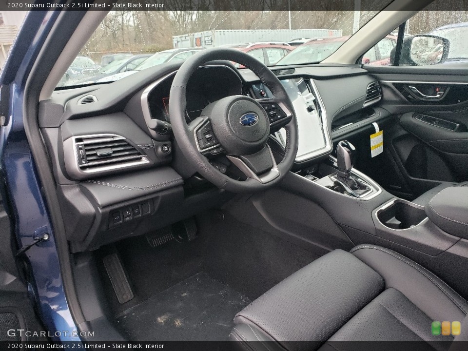 Slate Black Interior Photo for the 2020 Subaru Outback 2.5i Limited #136457469