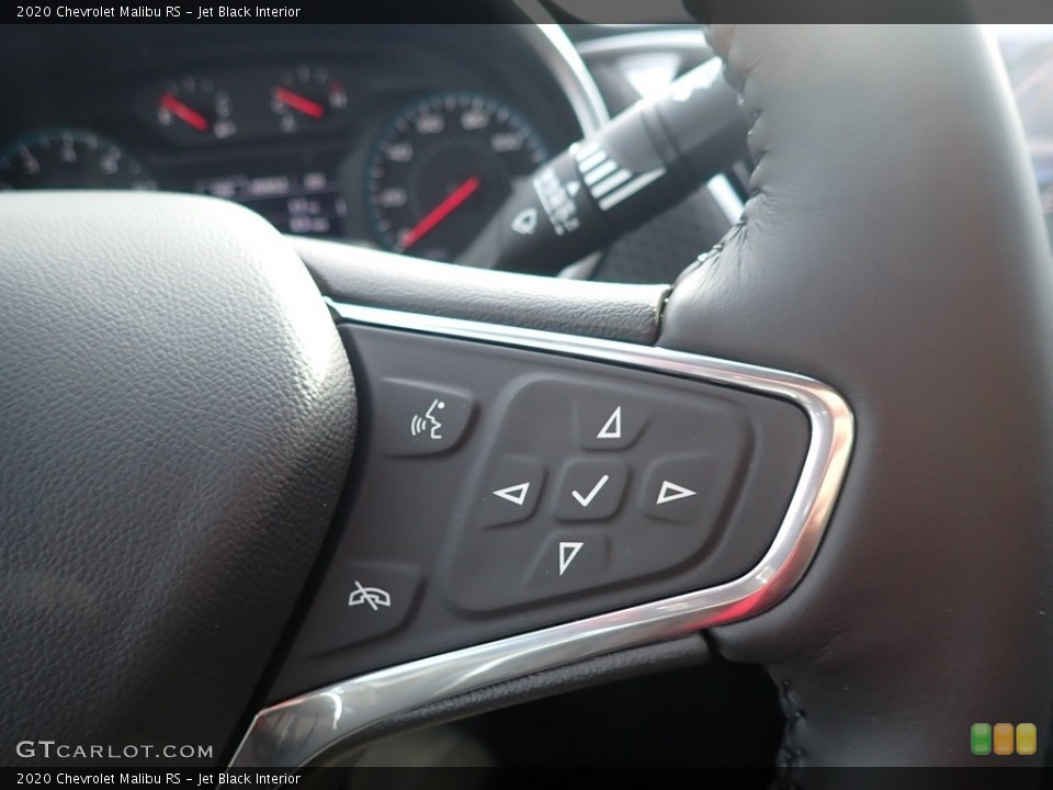 Jet Black Interior Steering Wheel for the 2020 Chevrolet Malibu RS #136458786