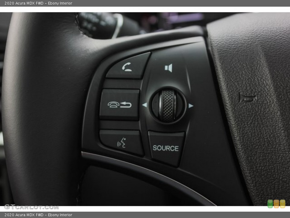 Ebony Interior Steering Wheel for the 2020 Acura MDX FWD #136461742