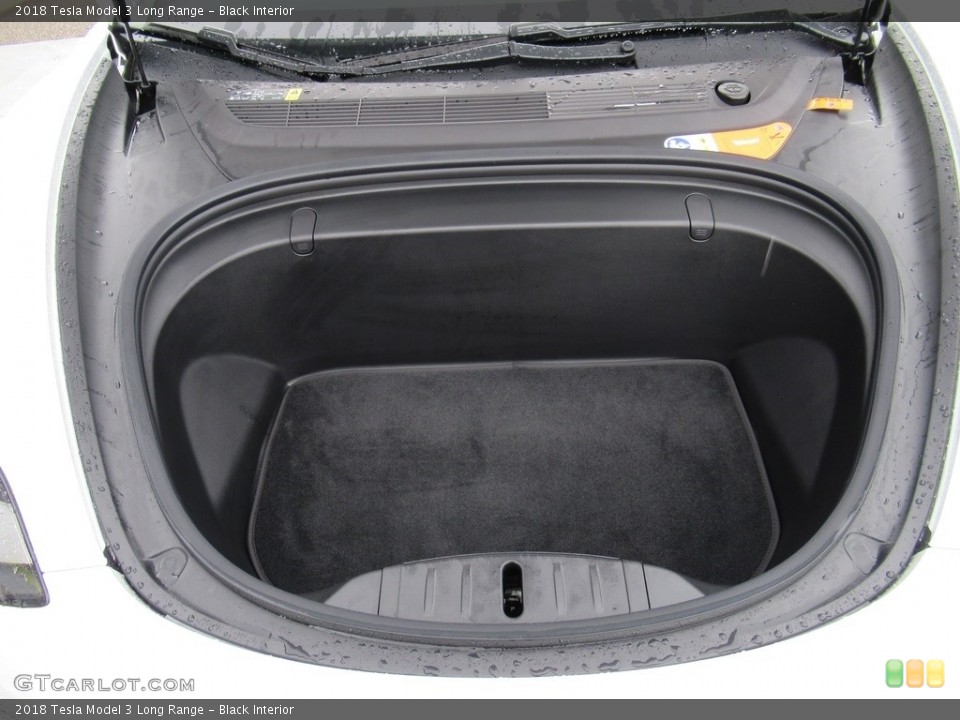 Black Interior Trunk for the 2018 Tesla Model 3 Long Range #136466374