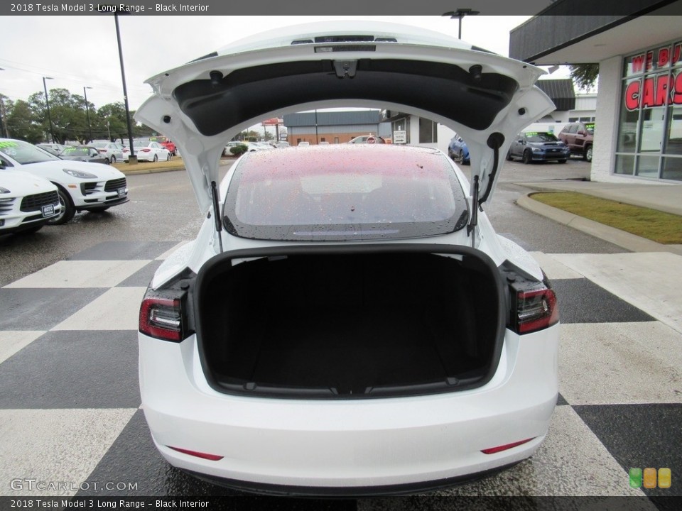 Black Interior Trunk for the 2018 Tesla Model 3 Long Range #136466395