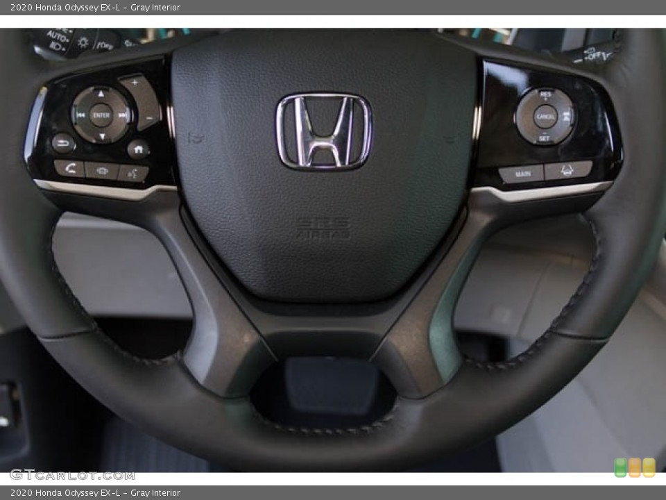 Gray Interior Steering Wheel for the 2020 Honda Odyssey EX-L #136479505