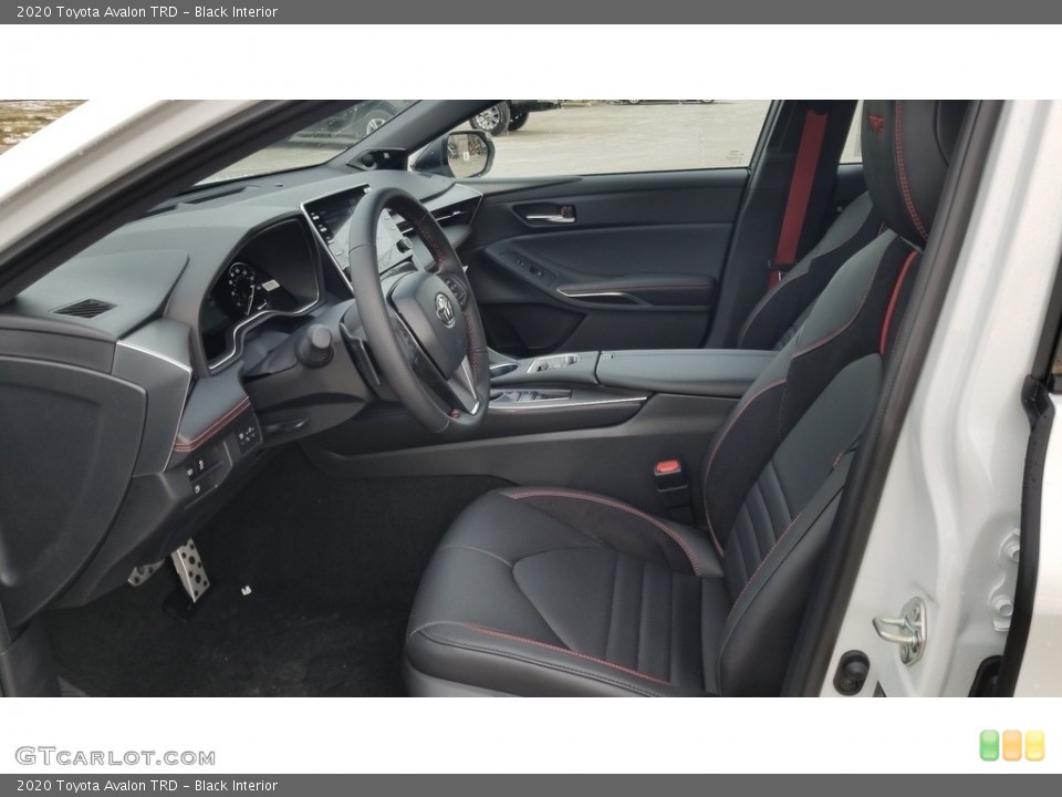 Black Interior Front Seat for the 2020 Toyota Avalon TRD #136482994