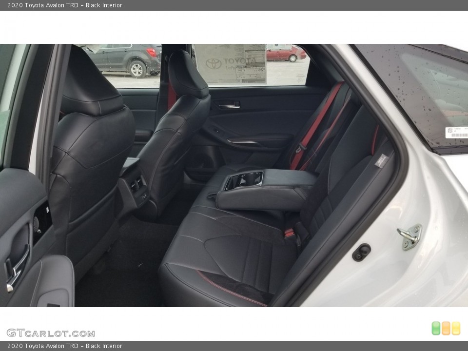 Black Interior Rear Seat for the 2020 Toyota Avalon TRD #136483015