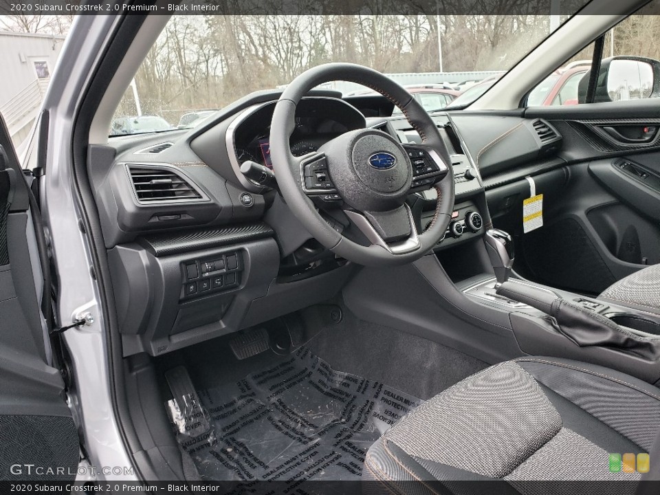 Black Interior Front Seat for the 2020 Subaru Crosstrek 2.0 Premium #136483222