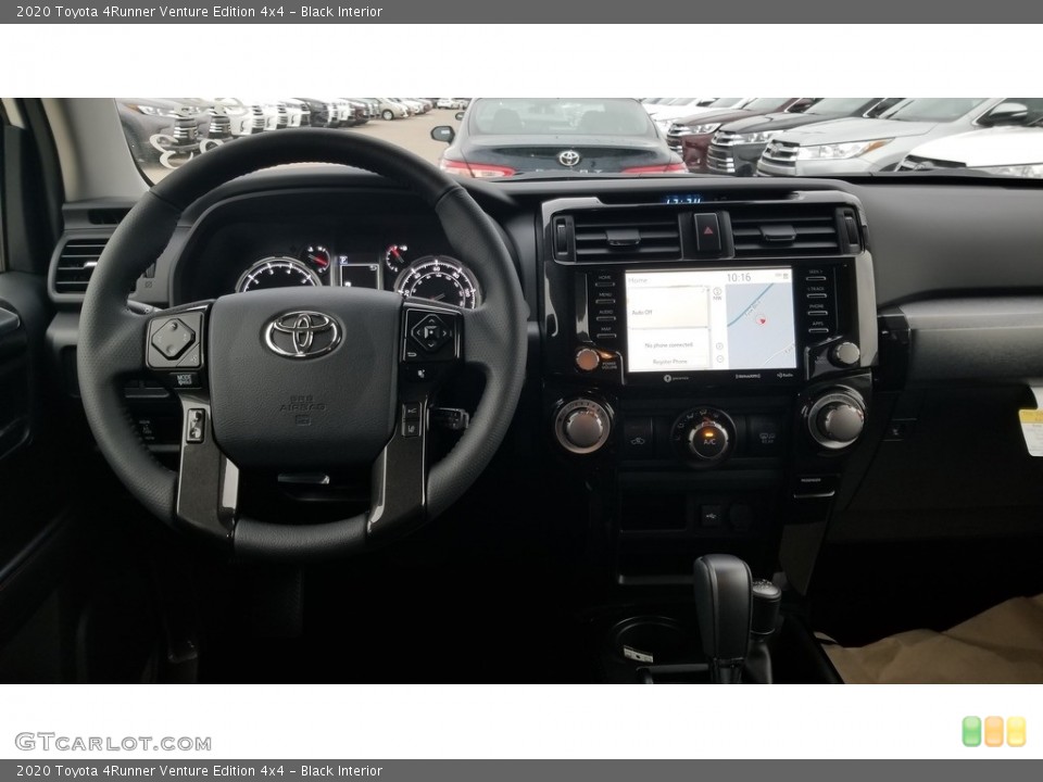 Black Interior Dashboard for the 2020 Toyota 4Runner Venture Edition 4x4 #136483744