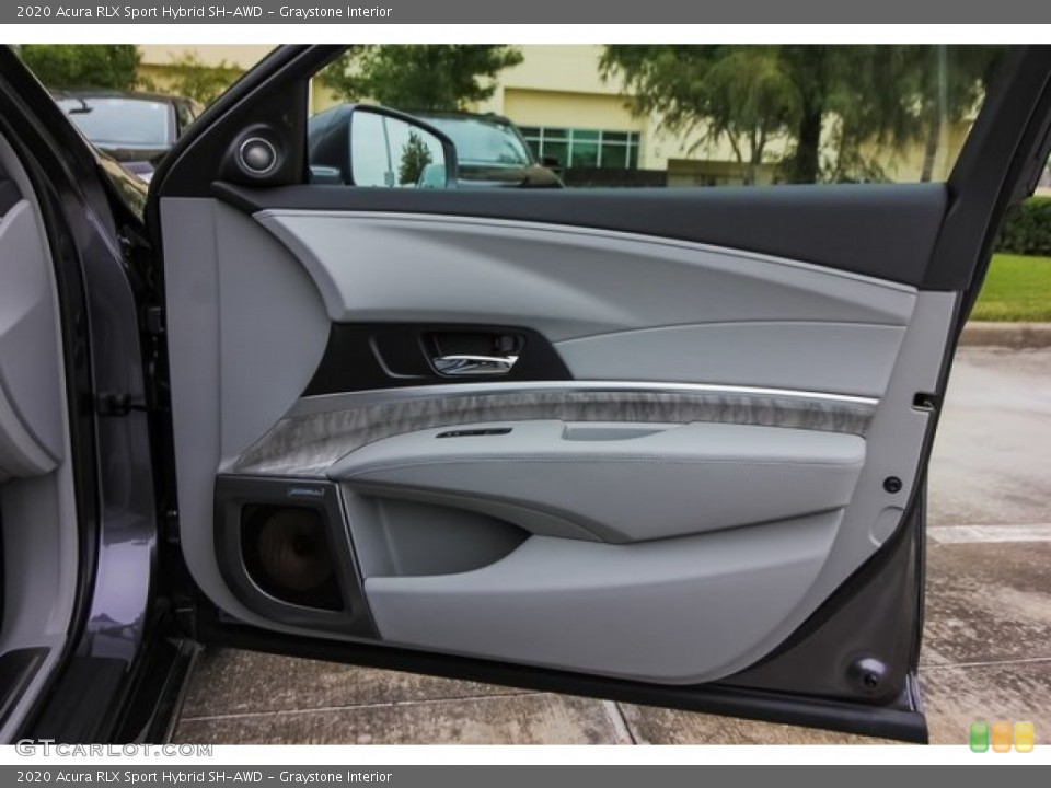 Graystone Interior Door Panel for the 2020 Acura RLX Sport Hybrid SH-AWD #136484101