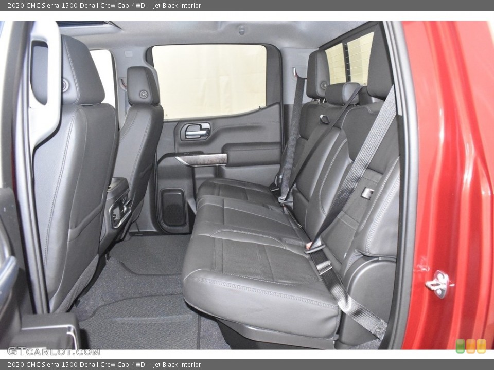 Jet Black Interior Rear Seat for the 2020 GMC Sierra 1500 Denali Crew Cab 4WD #136484128