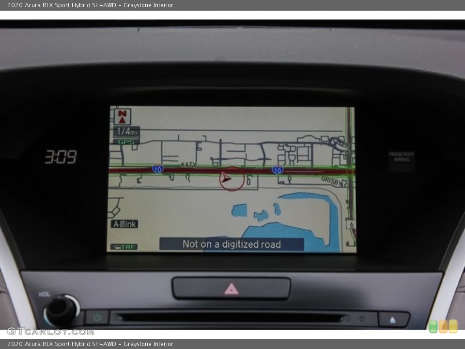 Graystone Interior Navigation for the 2020 Acura RLX Sport Hybrid SH-AWD #136484197