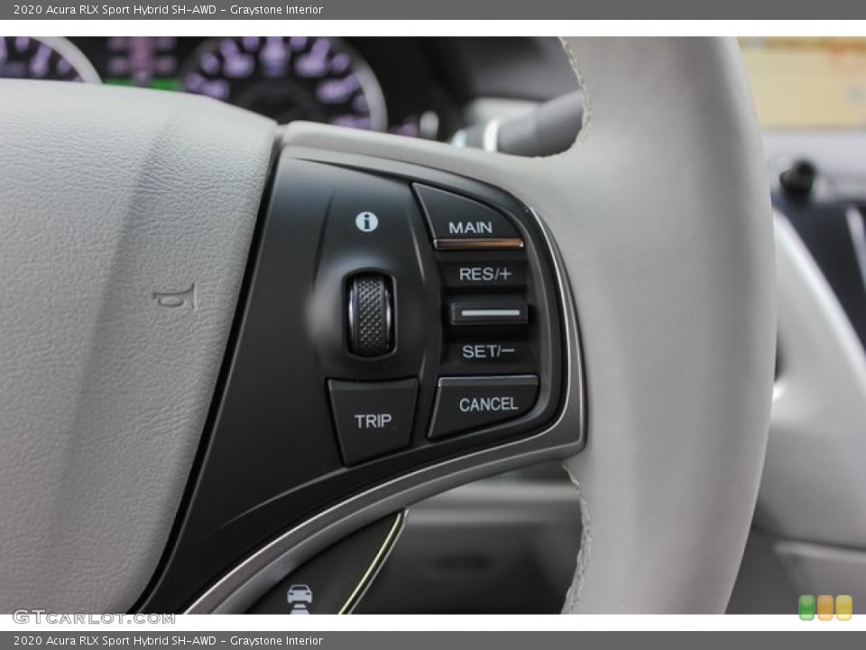 Graystone Interior Steering Wheel for the 2020 Acura RLX Sport Hybrid SH-AWD #136484407