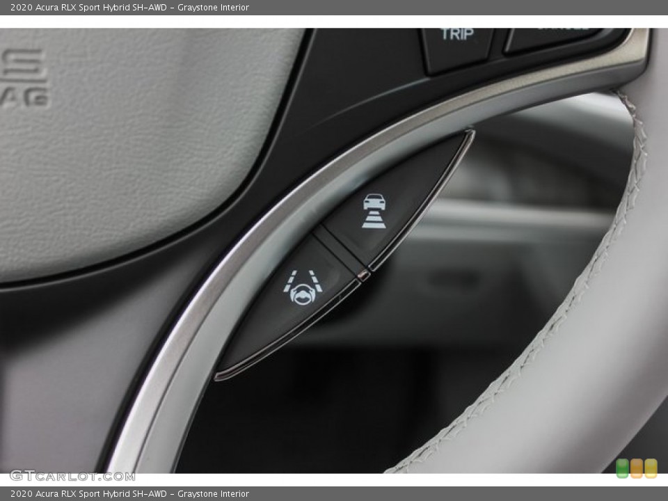 Graystone Interior Steering Wheel for the 2020 Acura RLX Sport Hybrid SH-AWD #136484428