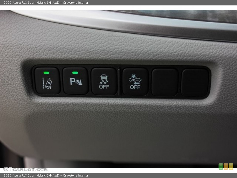 Graystone Interior Controls for the 2020 Acura RLX Sport Hybrid SH-AWD #136484470