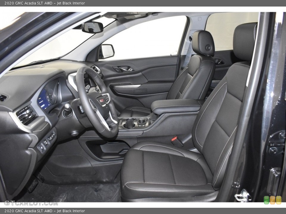 Jet Black Interior Photo for the 2020 GMC Acadia SLT AWD #136484539