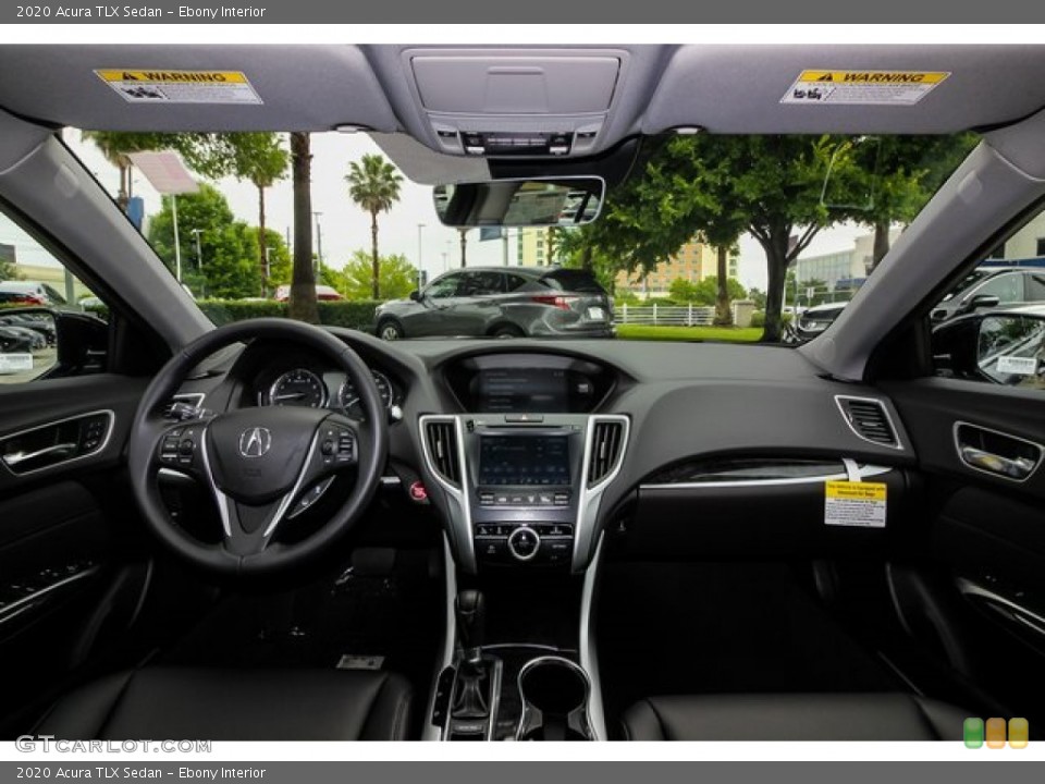 Ebony Interior Dashboard for the 2020 Acura TLX Sedan #136484674