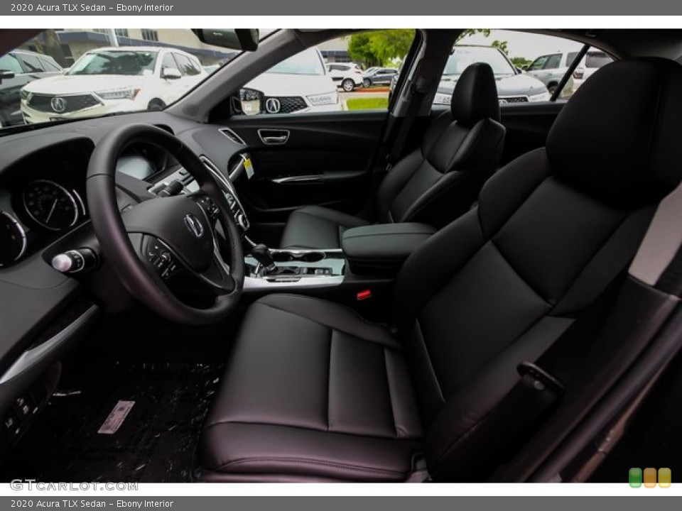 Ebony Interior Front Seat for the 2020 Acura TLX Sedan #136484806