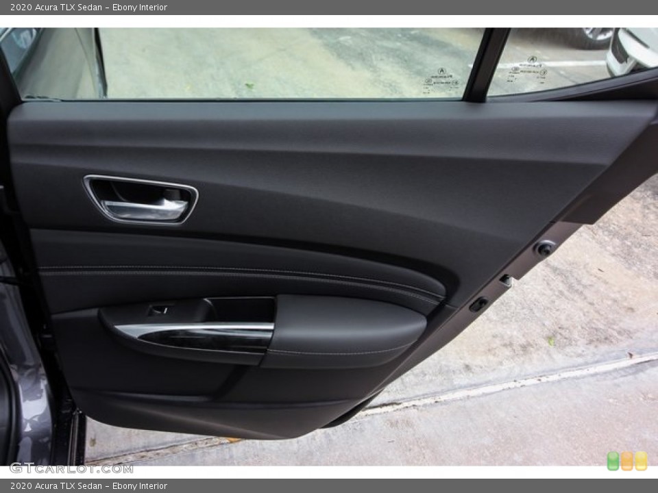 Ebony Interior Door Panel for the 2020 Acura TLX Sedan #136484881