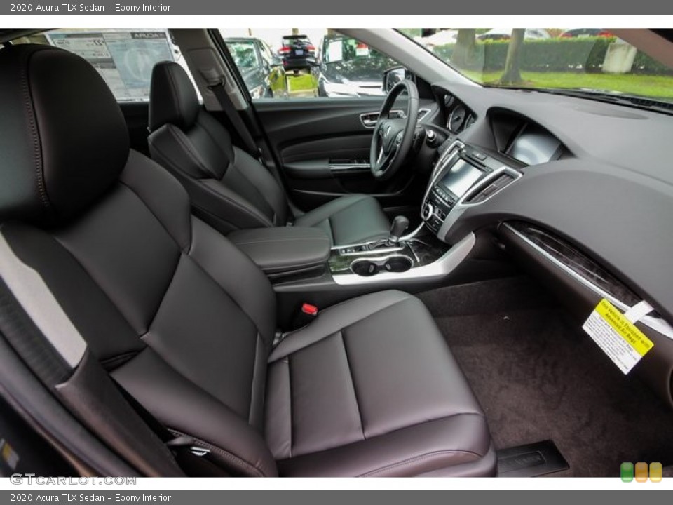 Ebony Interior Front Seat for the 2020 Acura TLX Sedan #136484938