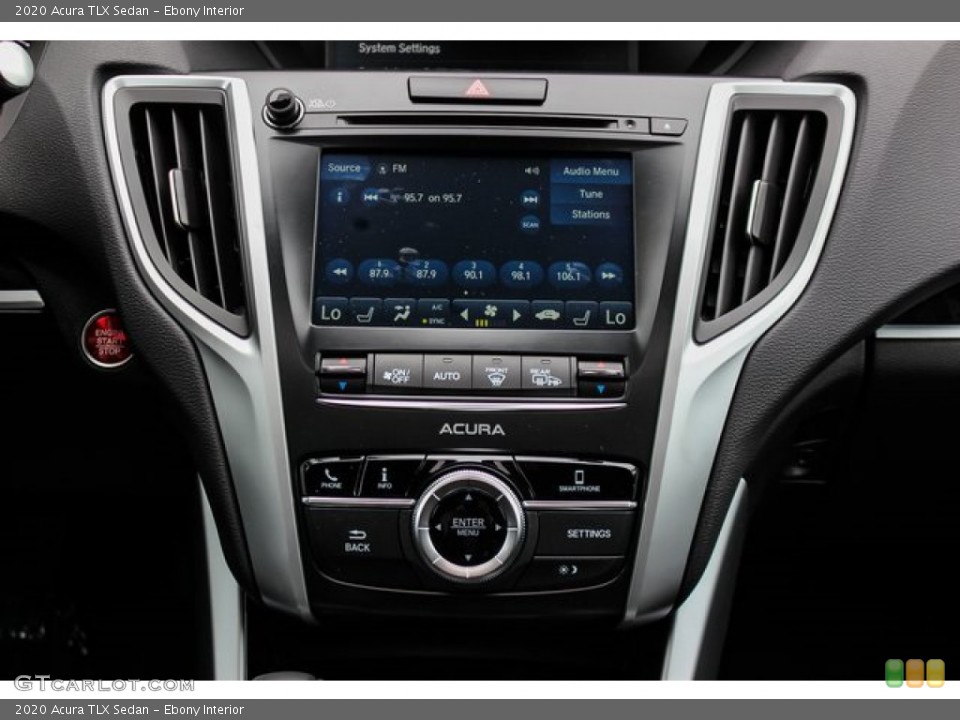 Ebony Interior Controls for the 2020 Acura TLX Sedan #136485013