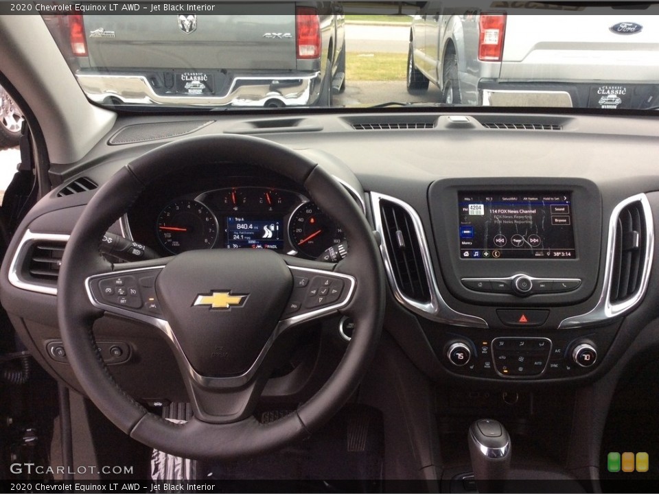 Jet Black Interior Dashboard for the 2020 Chevrolet Equinox LT AWD #136485016