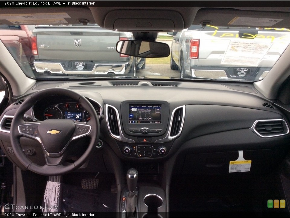 Jet Black Interior Dashboard for the 2020 Chevrolet Equinox LT AWD #136485331
