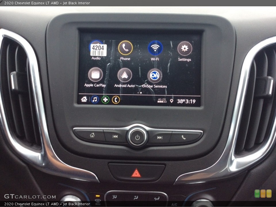 Jet Black Interior Controls for the 2020 Chevrolet Equinox LT AWD #136485385