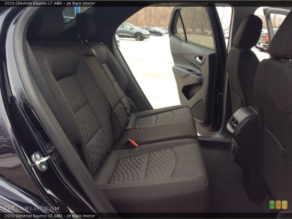 Jet Black Interior Rear Seat for the 2020 Chevrolet Equinox LT AWD #136485598