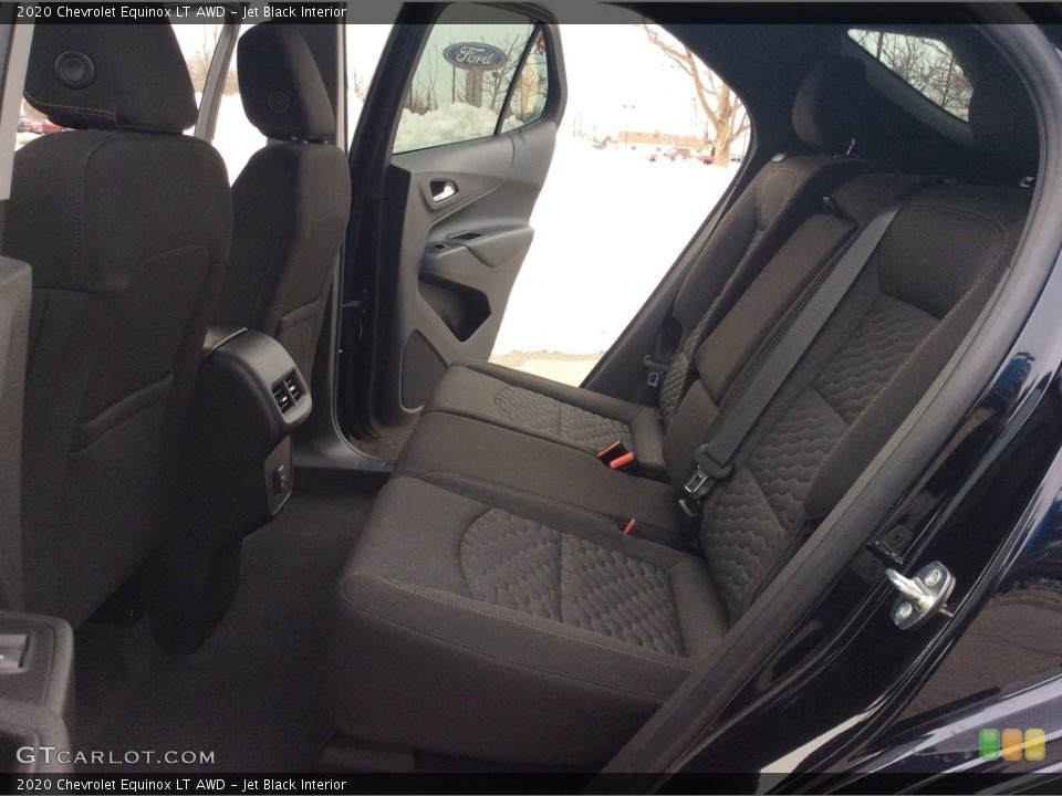 Jet Black Interior Rear Seat for the 2020 Chevrolet Equinox LT AWD #136485619