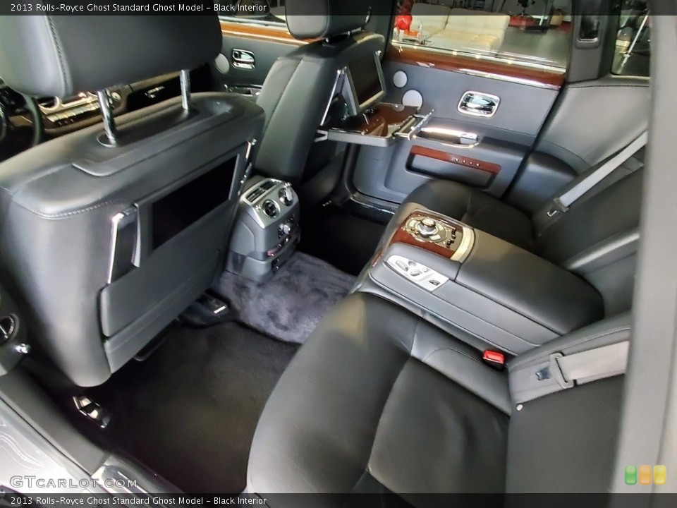 Black Interior Rear Seat for the 2013 Rolls-Royce Ghost  #136487005