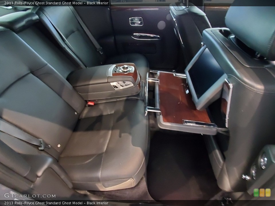 Black Interior Rear Seat for the 2013 Rolls-Royce Ghost  #136487044