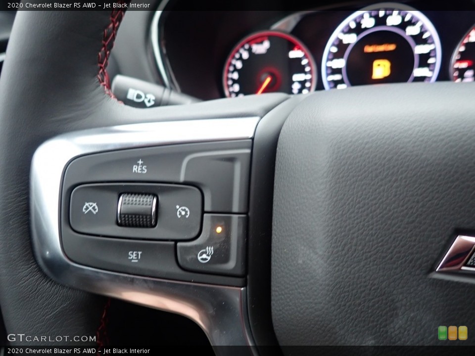 Jet Black Interior Steering Wheel for the 2020 Chevrolet Blazer RS AWD #136489189