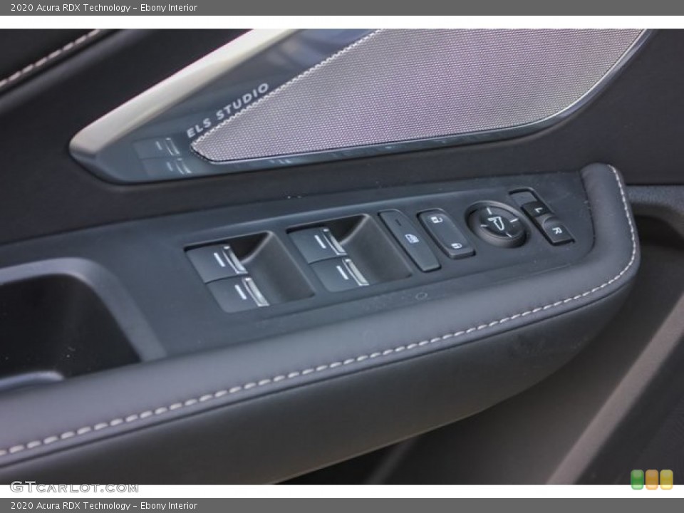 Ebony Interior Controls for the 2020 Acura RDX Technology #136490677