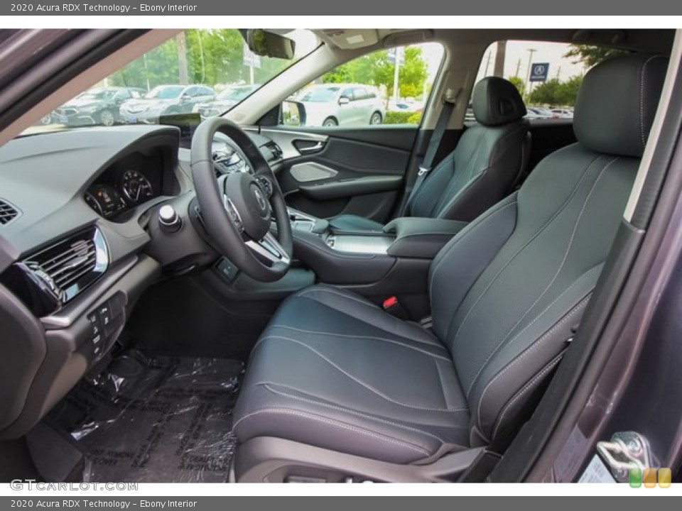 Ebony Interior Front Seat for the 2020 Acura RDX Technology #136490725