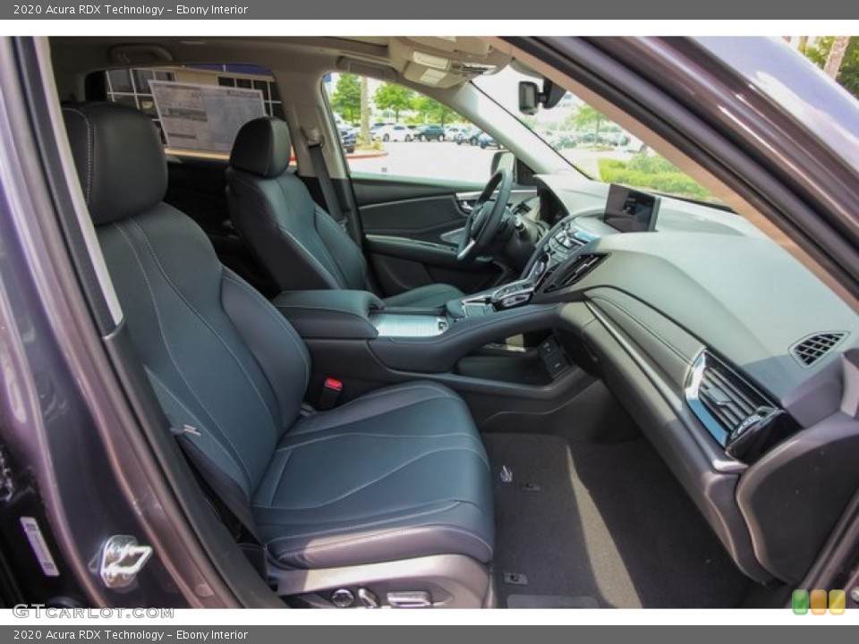 Ebony Interior Front Seat for the 2020 Acura RDX Technology #136490875