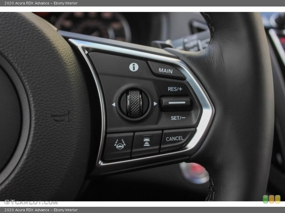 Ebony Interior Steering Wheel for the 2020 Acura RDX Advance #136492453