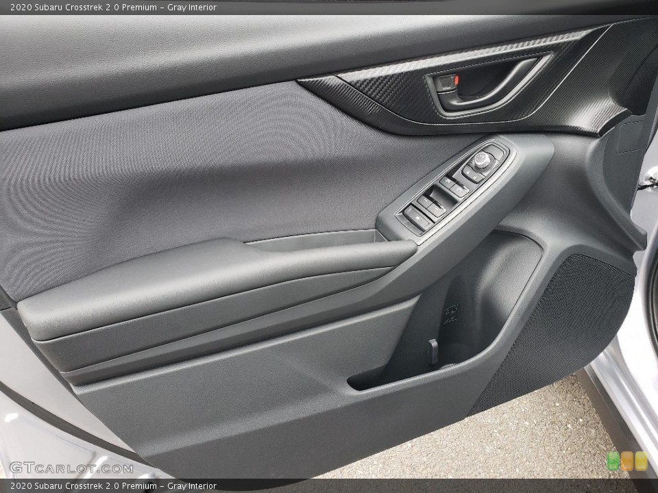 Gray Interior Door Panel for the 2020 Subaru Crosstrek 2.0 Premium #136492507