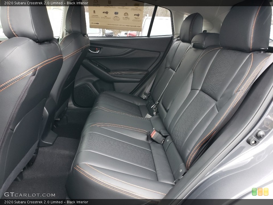 Black Interior Rear Seat for the 2020 Subaru Crosstrek 2.0 Limited #136493398