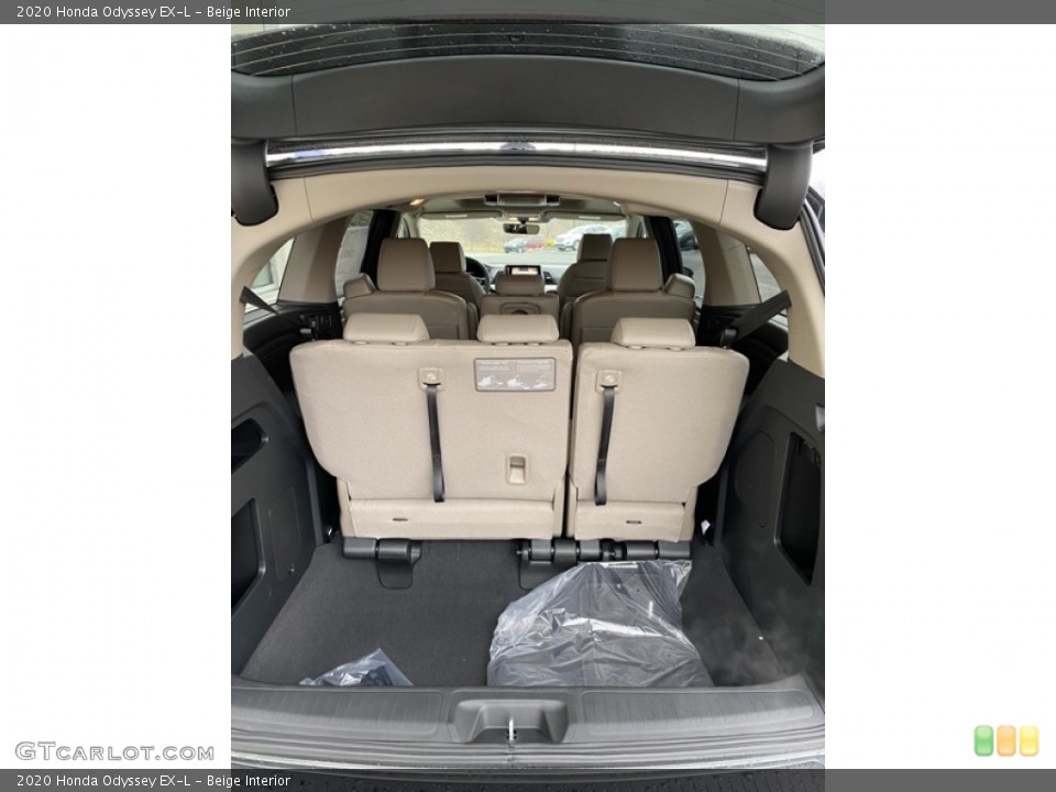 Beige Interior Trunk for the 2020 Honda Odyssey EX-L #136493479