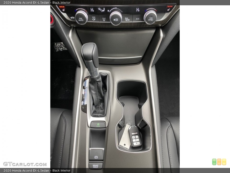 Black Interior Controls for the 2020 Honda Accord EX-L Sedan #136495063