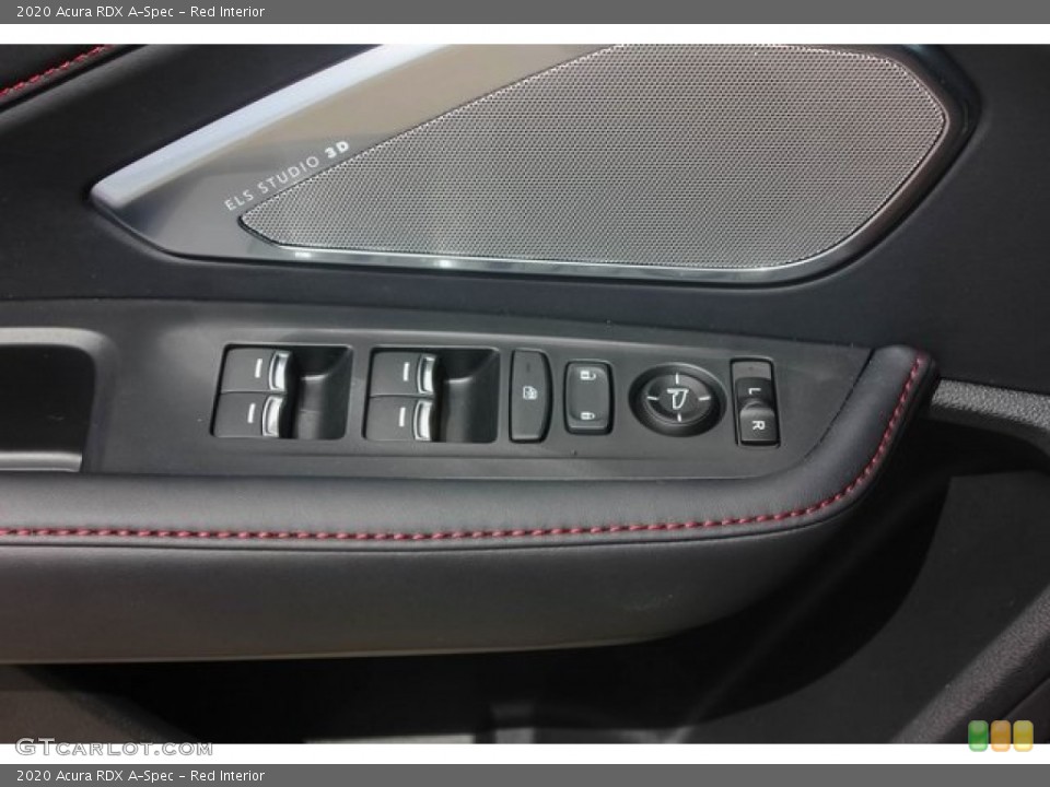 Red Interior Controls for the 2020 Acura RDX A-Spec #136495255