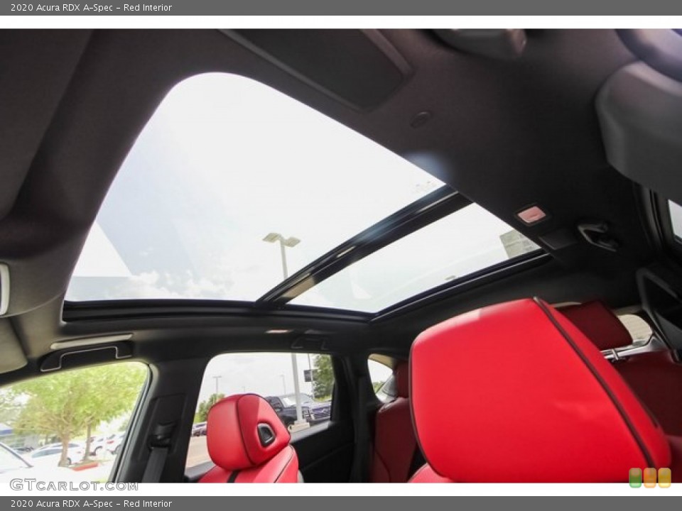 Red Interior Sunroof for the 2020 Acura RDX A-Spec #136495282