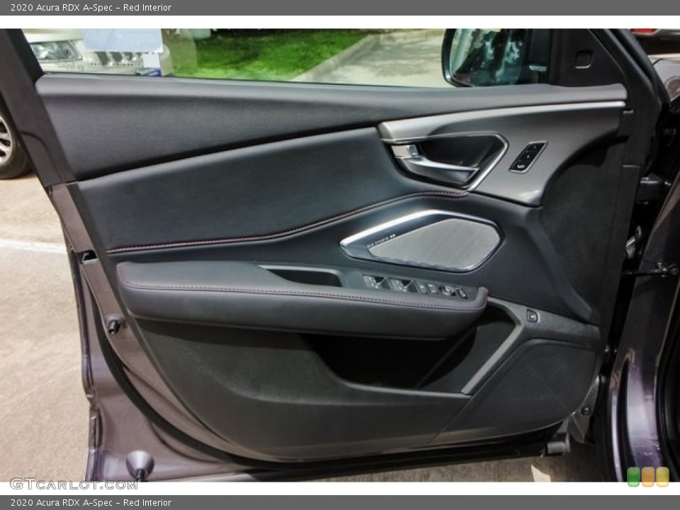 Red Interior Door Panel for the 2020 Acura RDX A-Spec #136495294