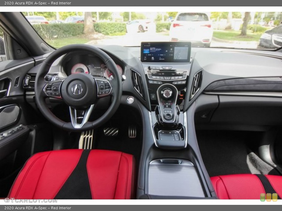 Red Interior Dashboard for the 2020 Acura RDX A-Spec #136495435