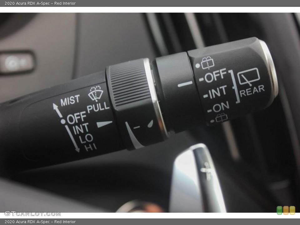 Red Interior Controls for the 2020 Acura RDX A-Spec #136495507