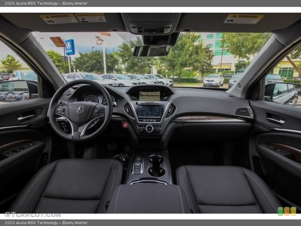 Ebony Interior Dashboard for the 2020 Acura MDX Technology #136496347